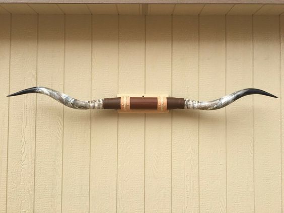 HUGE Real Steer Horn Pair | Traditional Home Décor - Image 11